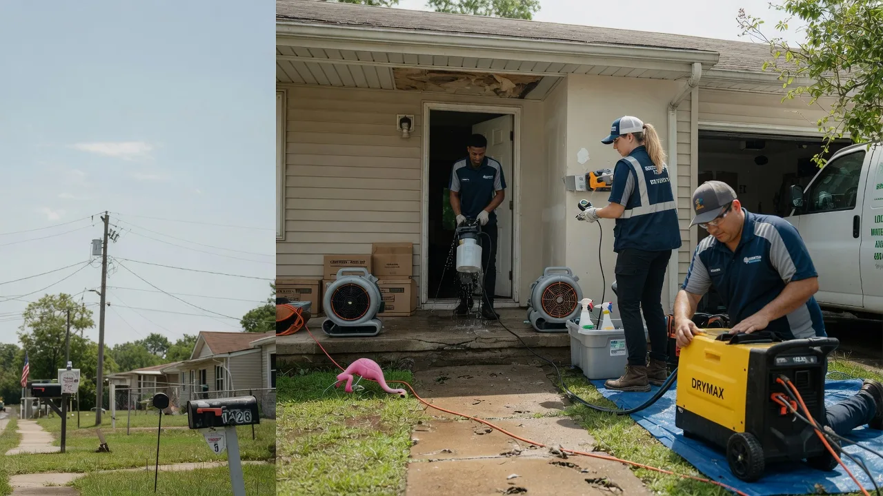 Storm Damage Water Removal in Hoisington, KS near me
